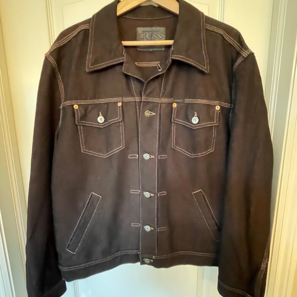 Mens Guess Jean Jacket and Matching Pants